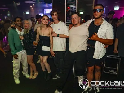 A professional photo of guests enjoying themselves at Cocktails Nightclub from our gallery.