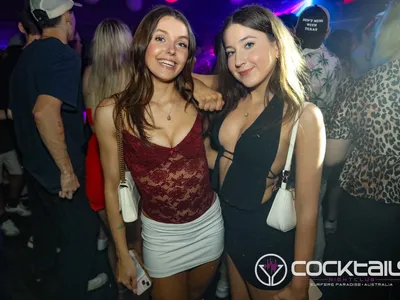 A professional photo of guests enjoying themselves at Cocktails Nightclub from our gallery.