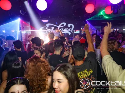 A professional photo of guests enjoying themselves at Cocktails Nightclub from our gallery.