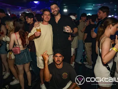 A professional photo of guests enjoying themselves at Cocktails Nightclub from our gallery.