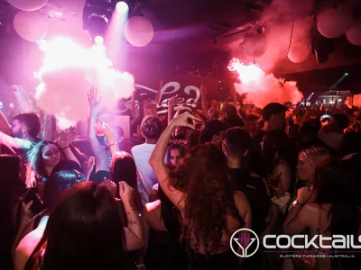 A professional photo of guests enjoying themselves at Cocktails Nightclub from our gallery.