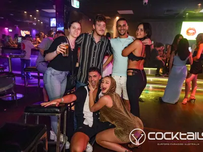 A professional photo of guests enjoying themselves at Cocktails Nightclub from our gallery.