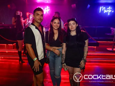 A professional photo of guests enjoying themselves at Cocktails Nightclub from our gallery.