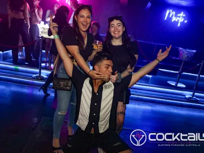 A professional photo of guests enjoying themselves at Cocktails Nightclub from our gallery.