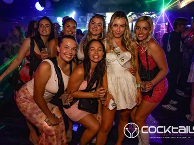 A professional photo of guests enjoying themselves at Cocktails Nightclub from our gallery.