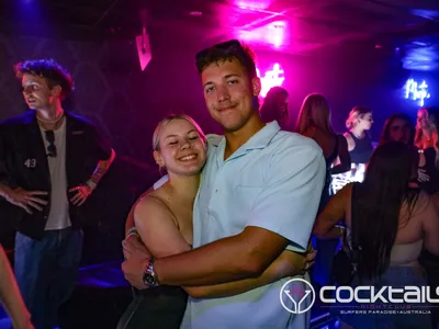 A professional photo of guests enjoying themselves at Cocktails Nightclub from our gallery.