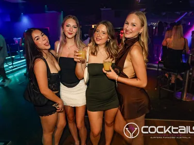 A professional photo of guests enjoying themselves at Cocktails Nightclub from our gallery.