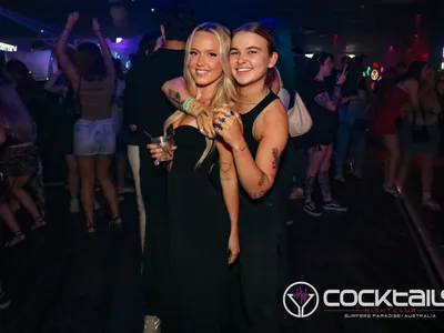 A professional photo of guests enjoying themselves at Cocktails Nightclub from our gallery.