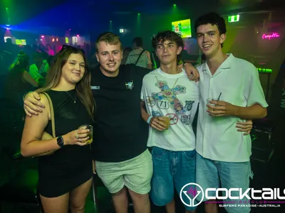 A professional photo of guests enjoying themselves at Cocktails Nightclub from our gallery.