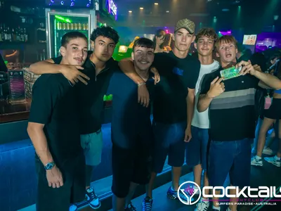 A professional photo of guests enjoying themselves at Cocktails Nightclub from our gallery.