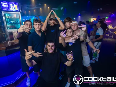 A professional photo of guests enjoying themselves at Cocktails Nightclub from our gallery.