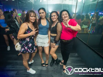 A professional photo of guests enjoying themselves at Cocktails Nightclub from our gallery.