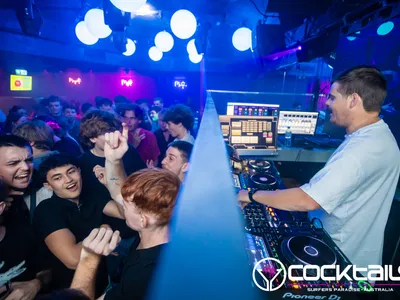 A professional photo of guests enjoying themselves at Cocktails Nightclub from our gallery.