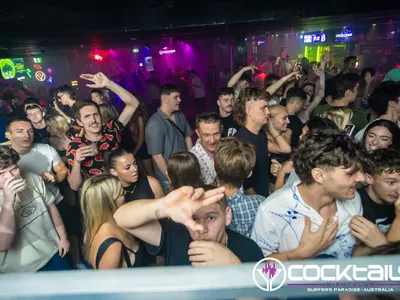 A professional photo of guests enjoying themselves at Cocktails Nightclub from our gallery.