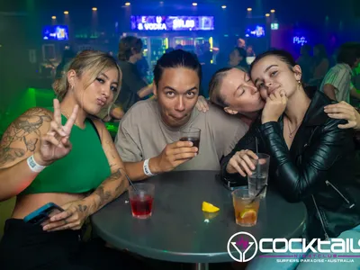 A professional photo of guests enjoying themselves at Cocktails Nightclub from our gallery.