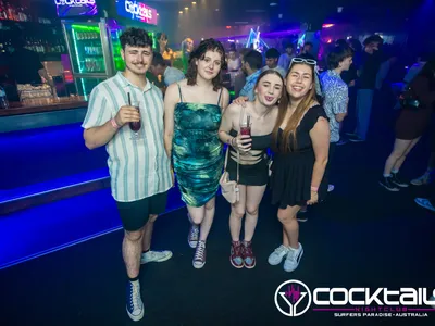 A professional photo of guests enjoying themselves at Cocktails Nightclub from our gallery.