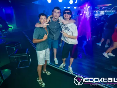 A professional photo of guests enjoying themselves at Cocktails Nightclub from our gallery.