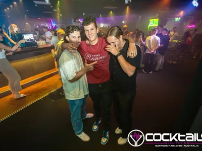 A professional photo of guests enjoying themselves at Cocktails Nightclub from our gallery.