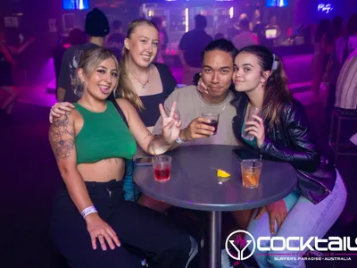 A professional photo of guests enjoying themselves at Cocktails Nightclub from our gallery.