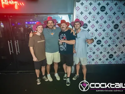 A professional photo of guests enjoying themselves at Cocktails Nightclub from our gallery.