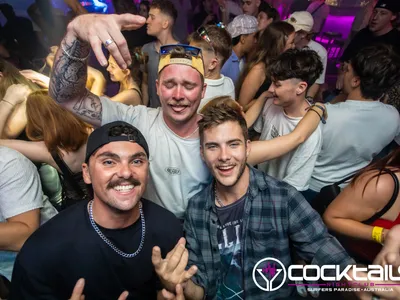 A professional photo of guests enjoying themselves at Cocktails Nightclub from our gallery.