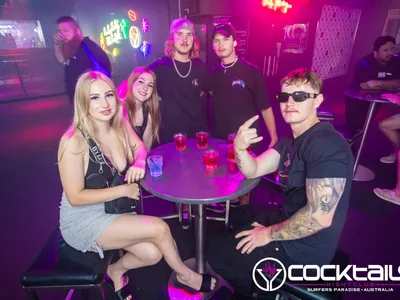 A professional photo of guests enjoying themselves at Cocktails Nightclub from our gallery.