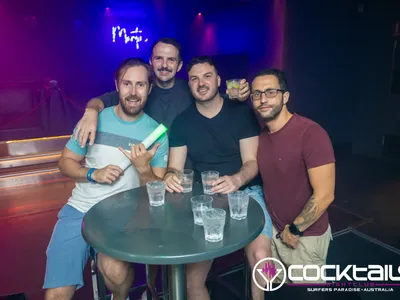 A professional photo of guests enjoying themselves at Cocktails Nightclub from our gallery.