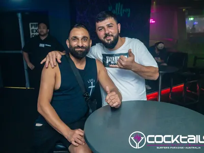 A professional photo of guests enjoying themselves at Cocktails Nightclub from our gallery.