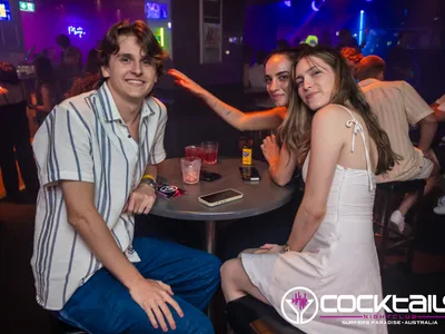 A professional photo of guests enjoying themselves at Cocktails Nightclub from our gallery.