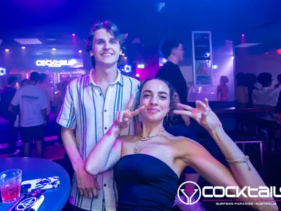 A professional photo of guests enjoying themselves at Cocktails Nightclub from our gallery.