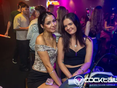 A professional photo of guests enjoying themselves at Cocktails Nightclub from our gallery.