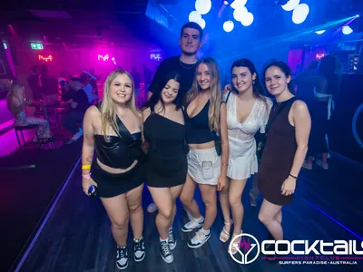 A professional photo of guests enjoying themselves at Cocktails Nightclub from our gallery.