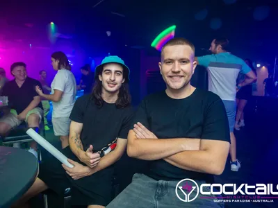 A professional photo of guests enjoying themselves at Cocktails Nightclub from our gallery.