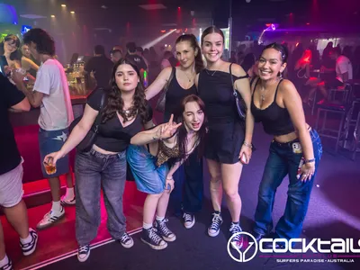 A professional photo of guests enjoying themselves at Cocktails Nightclub from our gallery.