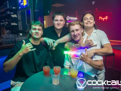 A professional photo of guests enjoying themselves at Cocktails Nightclub from our gallery.