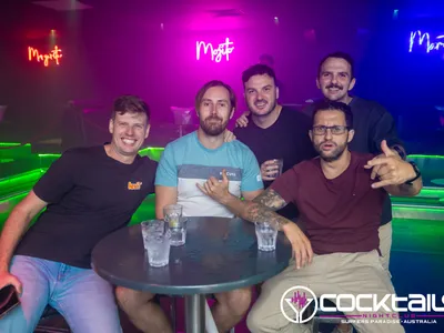 A professional photo of guests enjoying themselves at Cocktails Nightclub from our gallery.