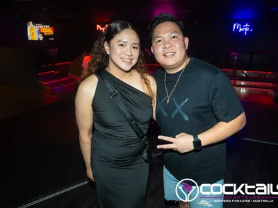 A professional photo of guests enjoying themselves at Cocktails Nightclub from our gallery.