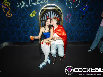 A professional photo of guests enjoying themselves at Cocktails Nightclub from our gallery.