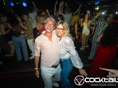 A professional photo of guests enjoying themselves at Cocktails Nightclub from our gallery.