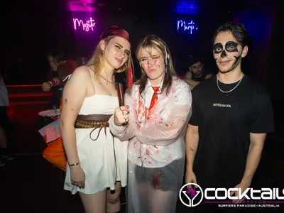 A professional photo of guests enjoying themselves at Cocktails Nightclub from our gallery.