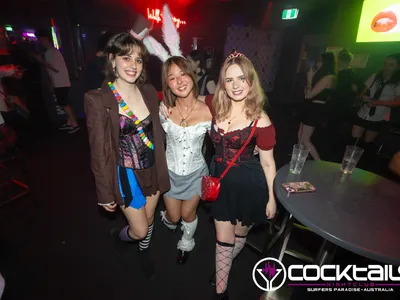 A professional photo of guests enjoying themselves at Cocktails Nightclub from our gallery.