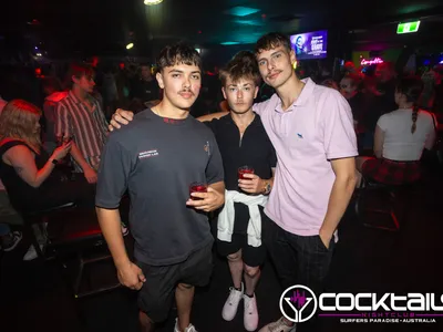 A professional photo of guests enjoying themselves at Cocktails Nightclub from our gallery.