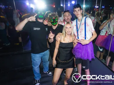 A professional photo of guests enjoying themselves at Cocktails Nightclub from our gallery.