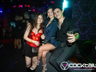 A professional photo of guests enjoying themselves at Cocktails Nightclub from our gallery.