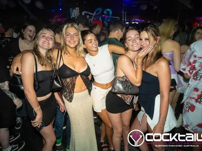 A professional photo of guests enjoying themselves at Cocktails Nightclub from our gallery.