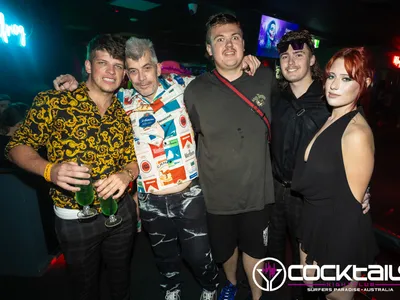 A professional photo of guests enjoying themselves at Cocktails Nightclub from our gallery.