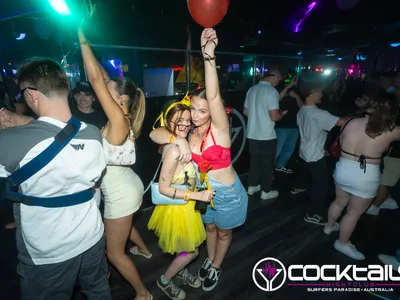 A professional photo of guests enjoying themselves at Cocktails Nightclub from our gallery.