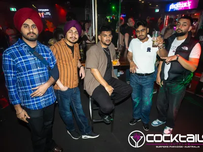 A professional photo of guests enjoying themselves at Cocktails Nightclub from our gallery.