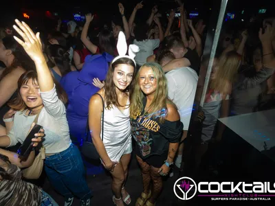 A professional photo of guests enjoying themselves at Cocktails Nightclub from our gallery.