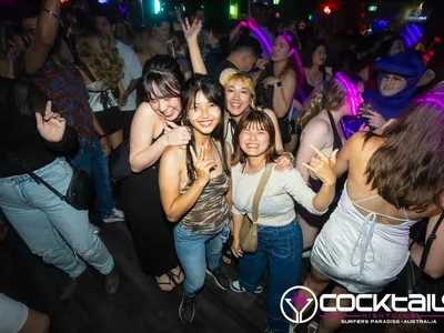 A professional photo of guests enjoying themselves at Cocktails Nightclub from our gallery.